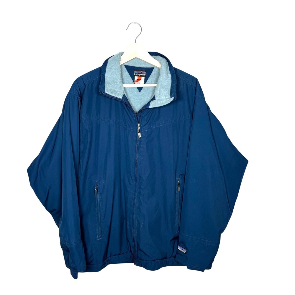 Vintage 90's Patagonia Fleece Lined Bomber Jacket Size‎ S
